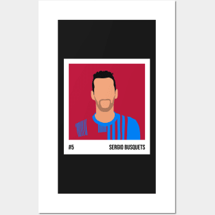 Sergio Busquets Minimalistic Camera Film Posters and Art